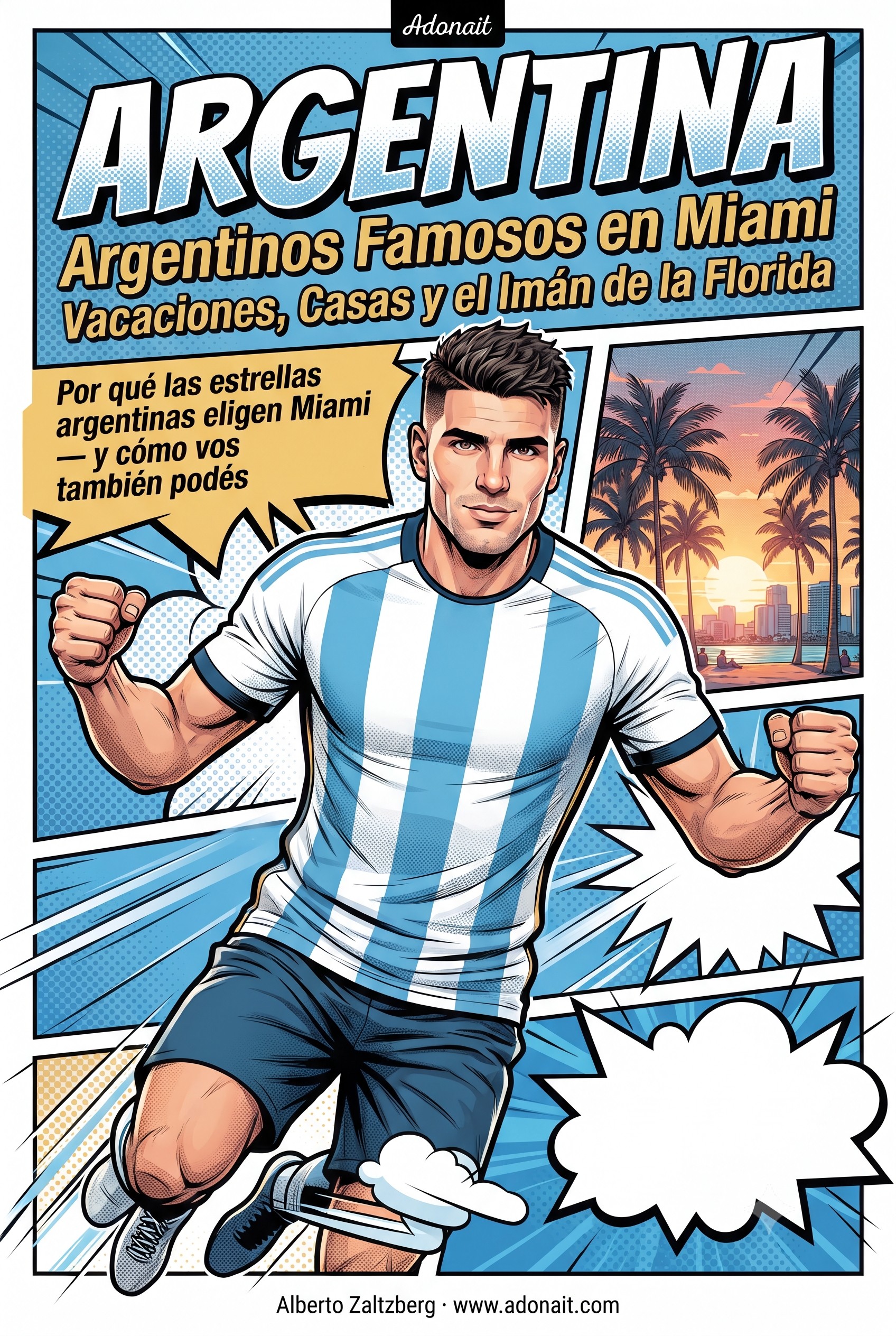 Argentinos Famosos en Miami: Vacaciones, Casas y el Imán de la Florida