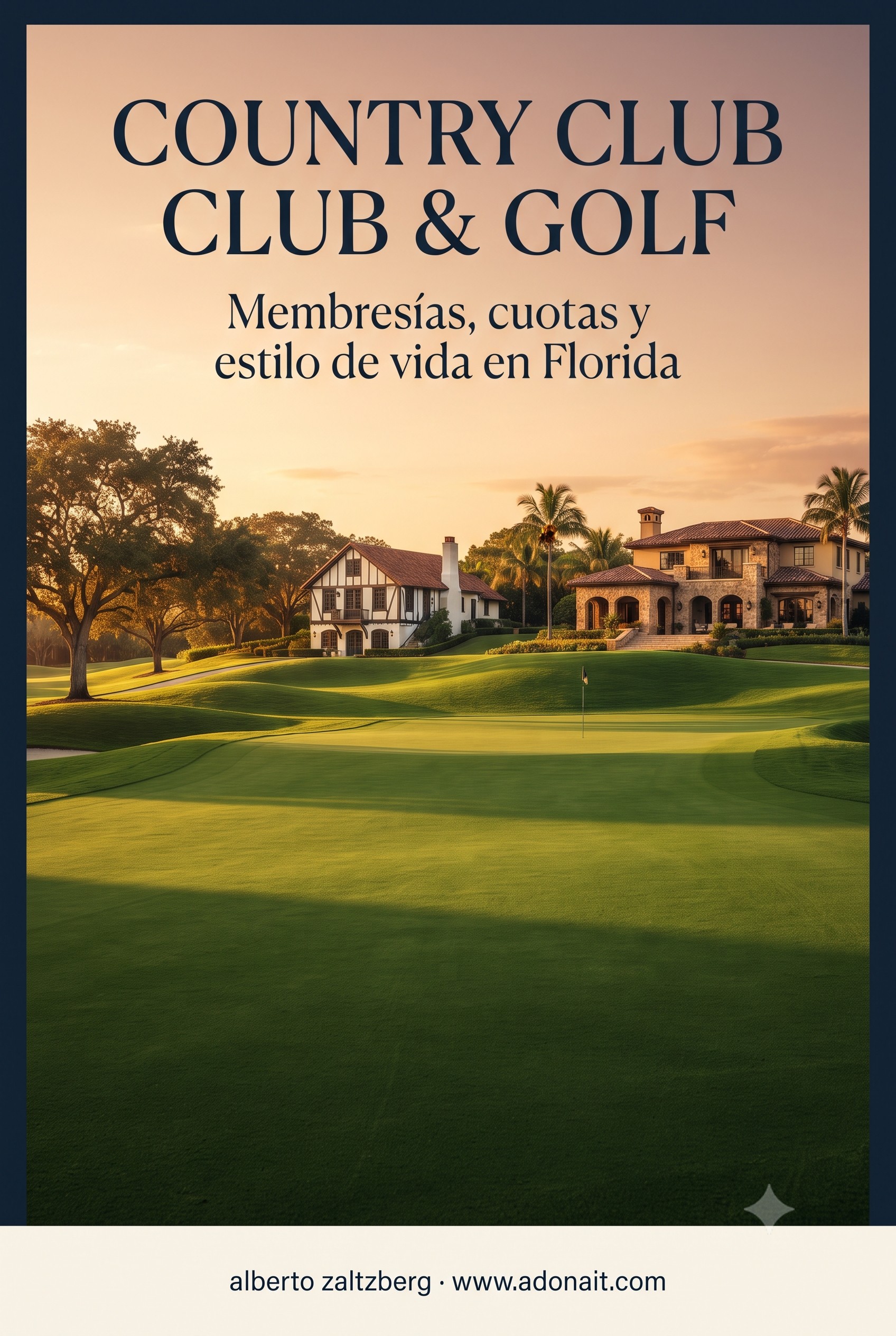 Vivir en un Country Club con Golf en Florida