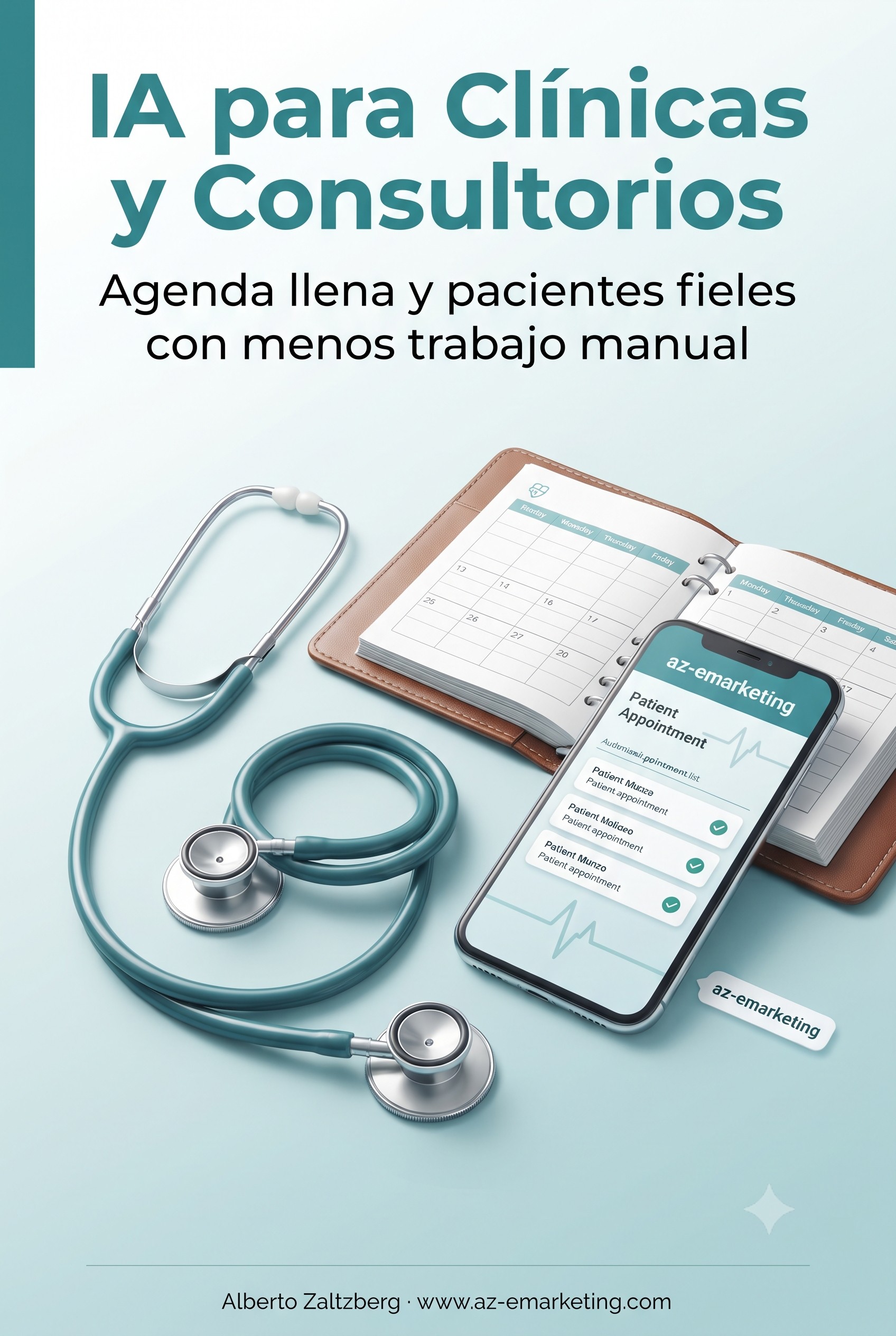 IA para Clínicas y Consultorios: agenda llena y pacientes fieles con menos trabajo
