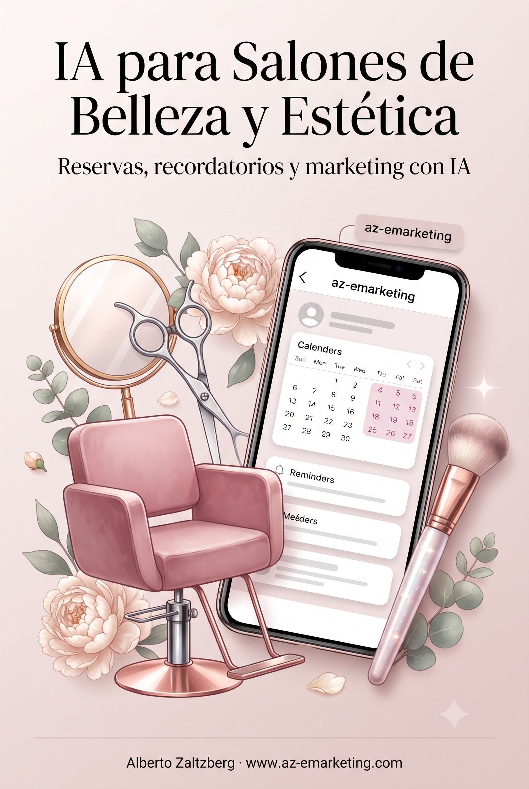 IA para Salones de Belleza y Estética: reservas, recordatorios y marketing con IA