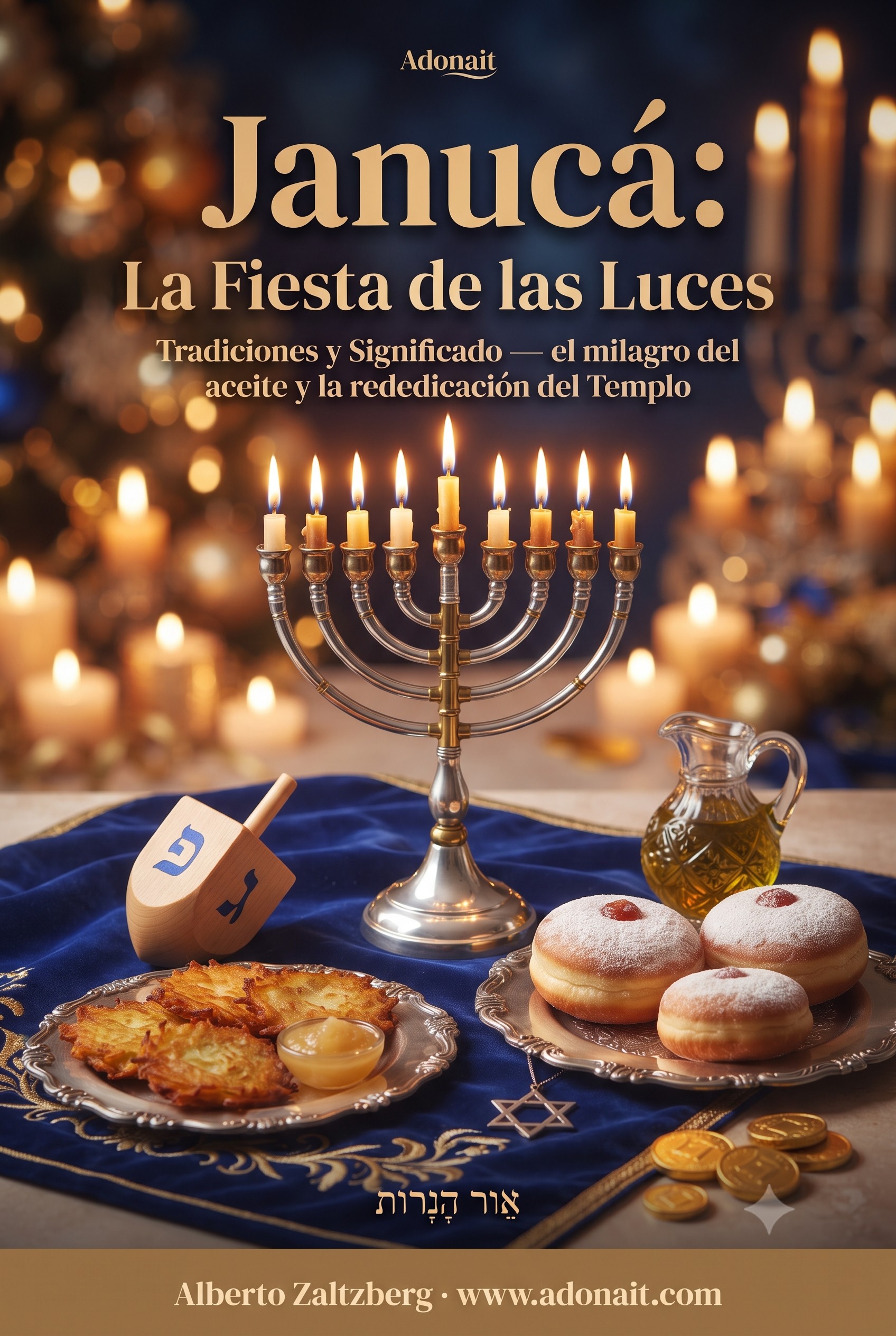 Janucá: La Fiesta de las Luces — Tradiciones y Significado