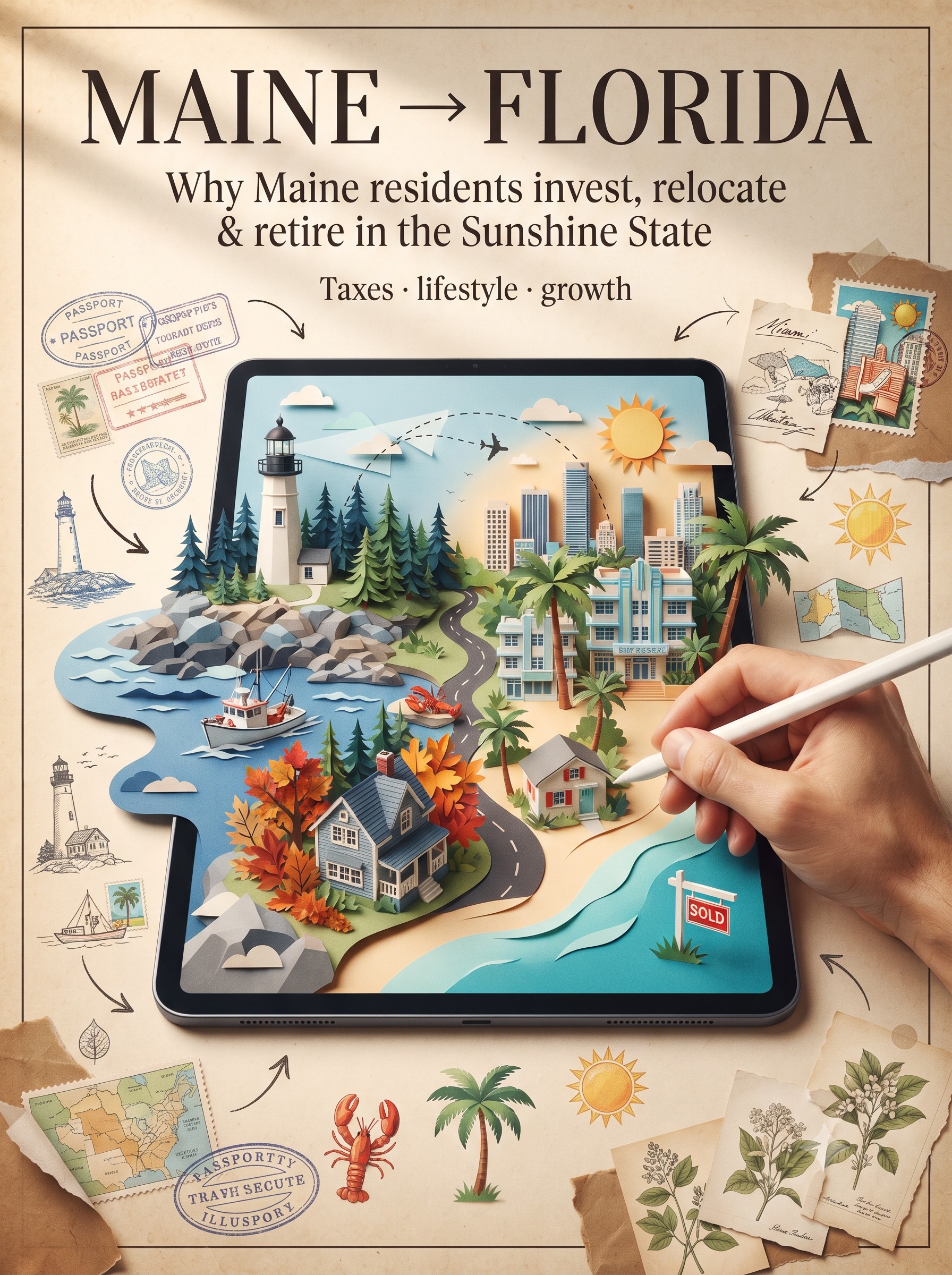 Maine to Florida: Why Maine Residents Invest, Relocate, and Retire in the Sunshine State