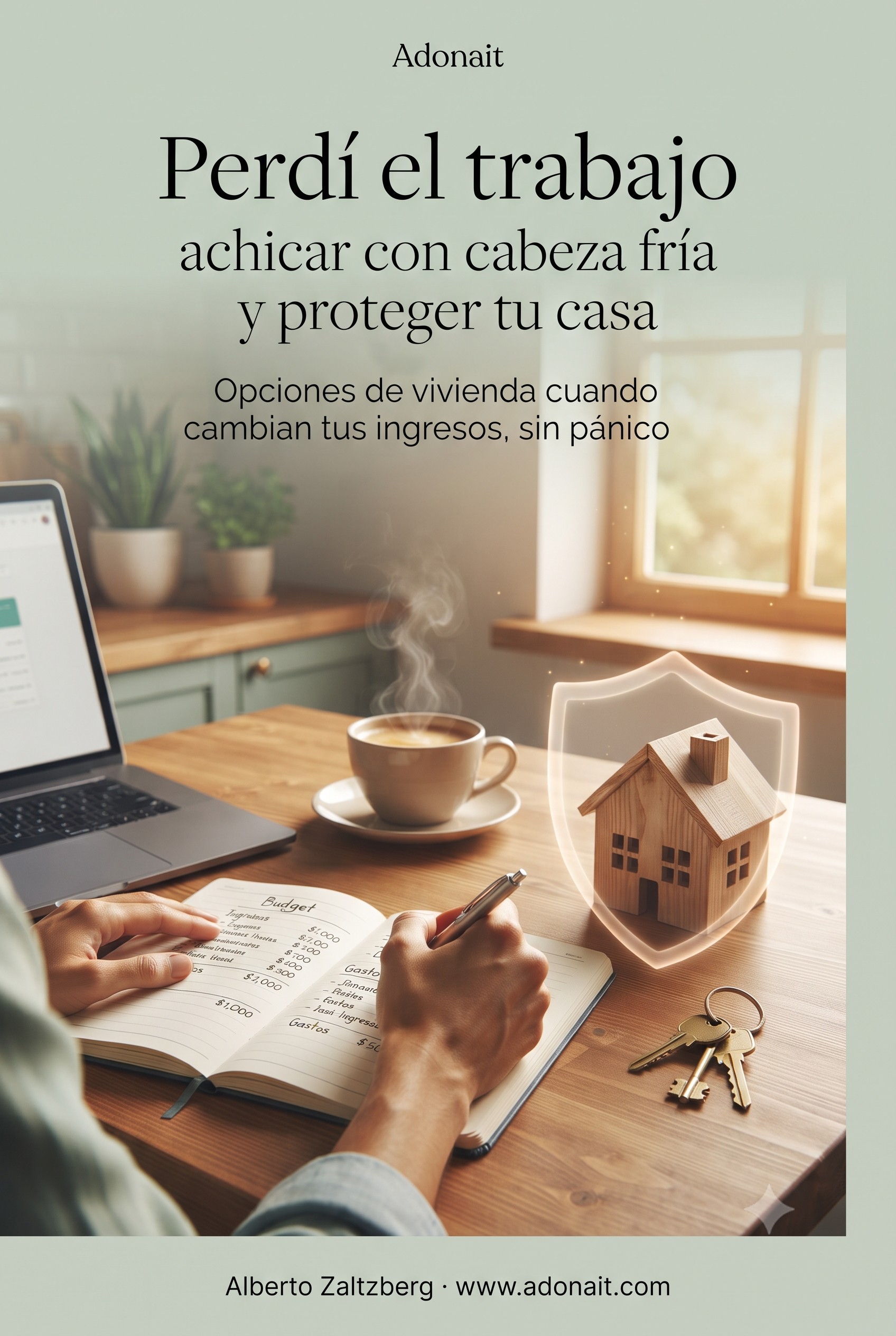 Perdí el trabajo: achicar con cabeza fría y proteger tu casa