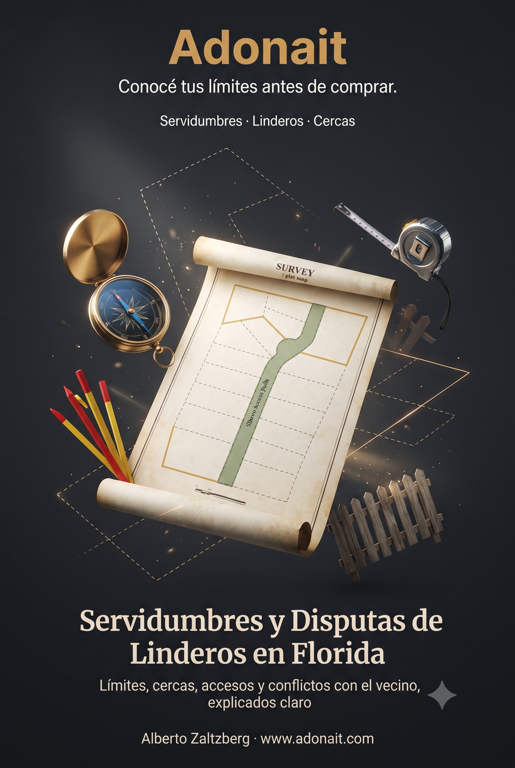 Servidumbres y Disputas de Linderos en Florida