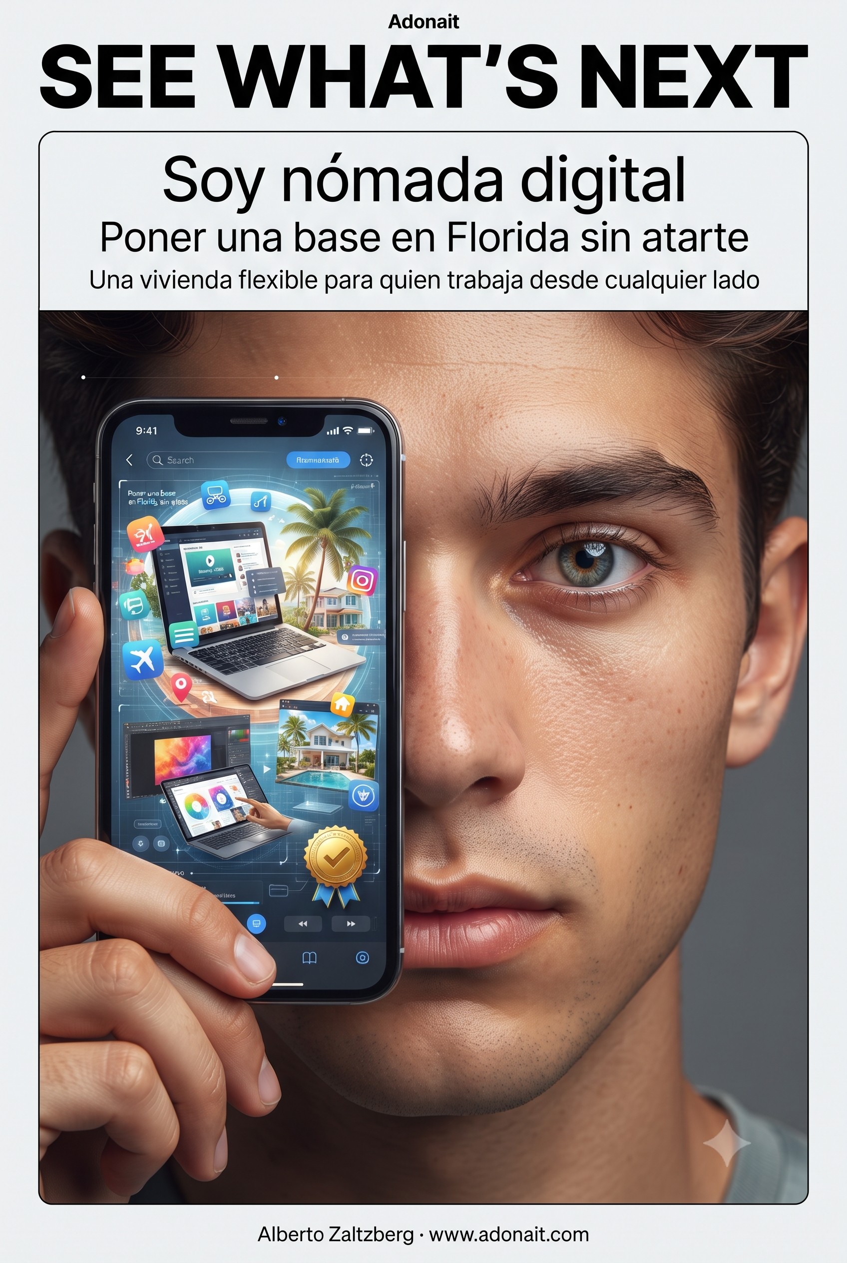 Soy nómada digital: poner una base en Florida sin atarte