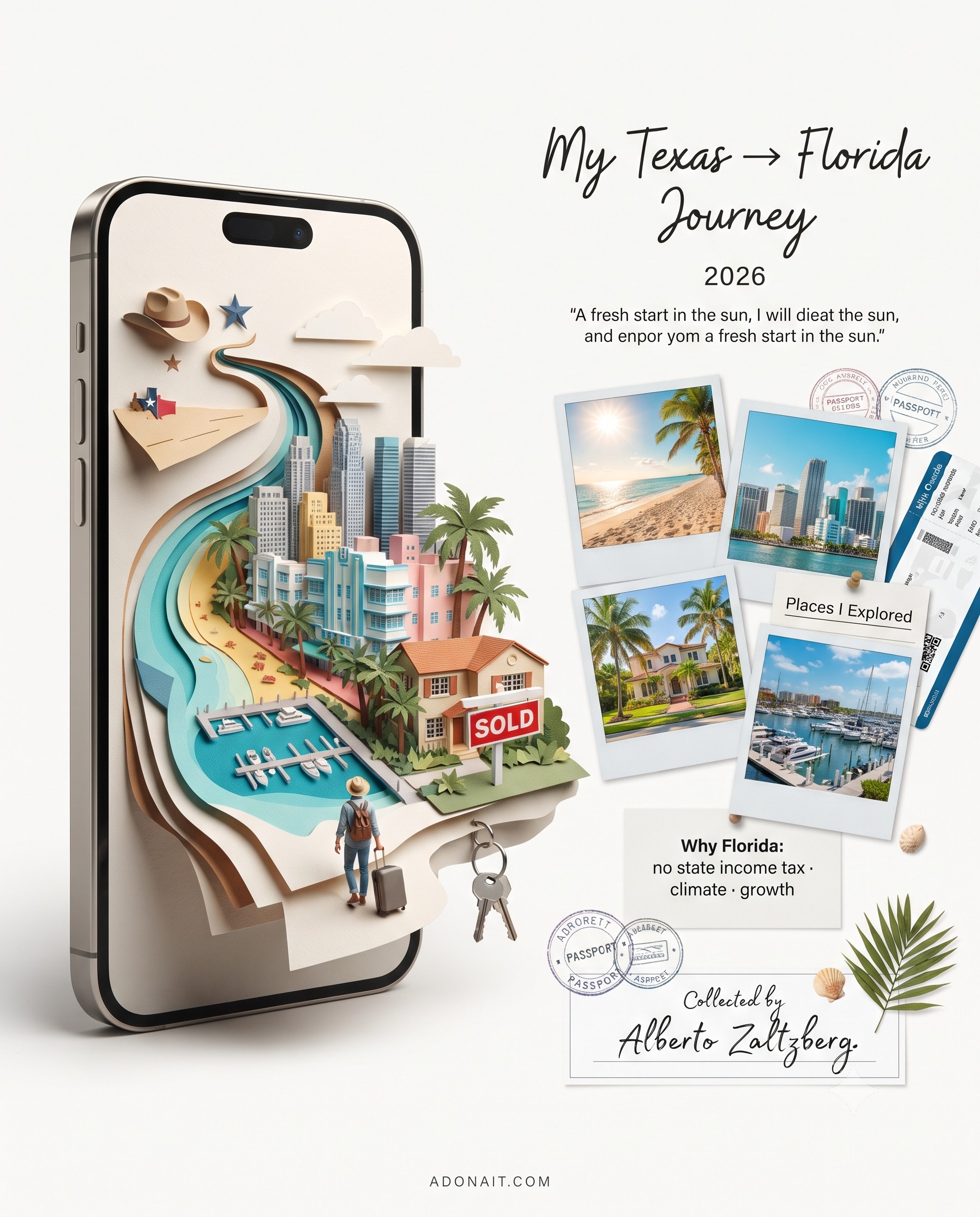 Texas to Florida: Why Texas Residents Invest, Relocate, and Retire in the Sunshine State