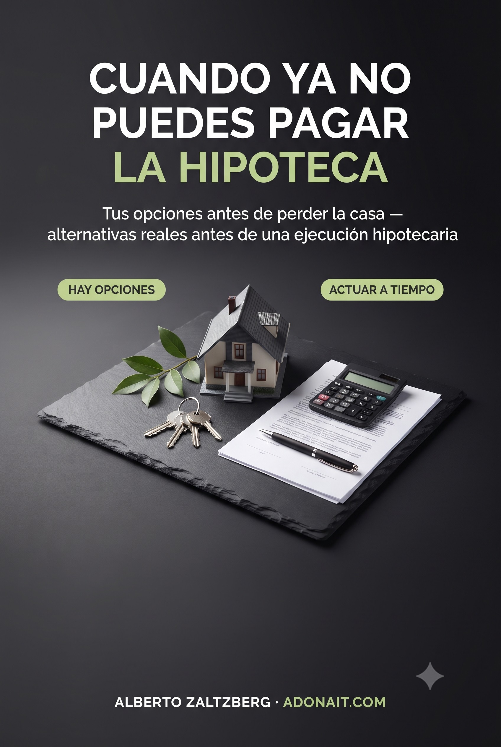 Cuando ya no puedes pagar la hipoteca: tus opciones antes de perder la casa